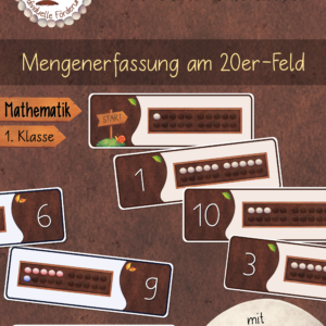 Zahlen und Mengen am 20er-Feld: Dominos f&uuml;r die individuelle F&ouml;rderung