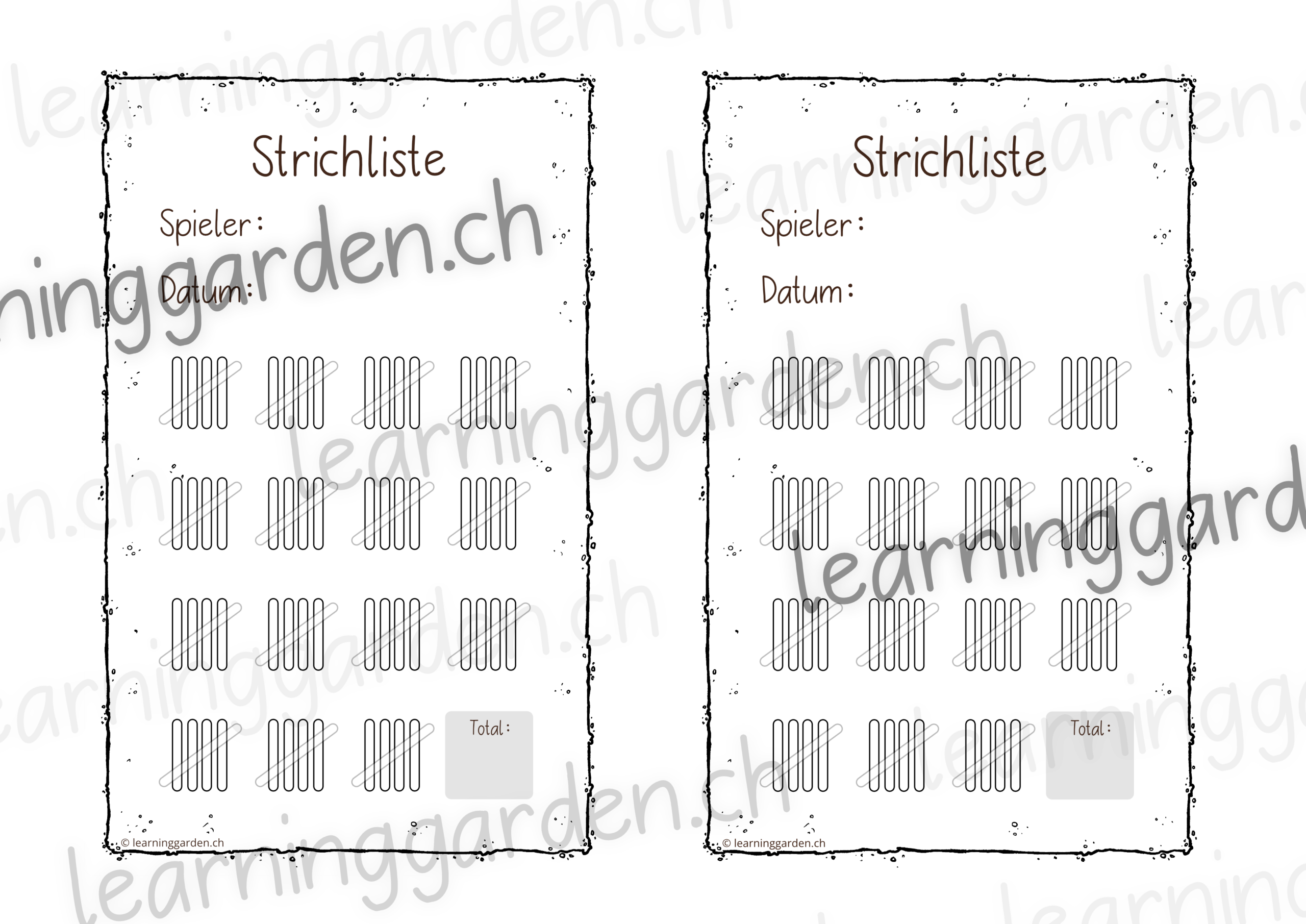 Vorschau Brettspiel 1. Klasse Mathe